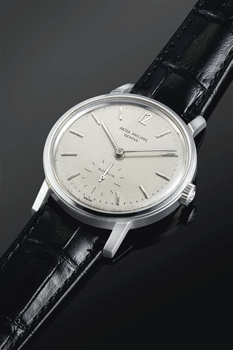 patek philippe geneve stainless steel back deville|PATEK PHILIPPE.